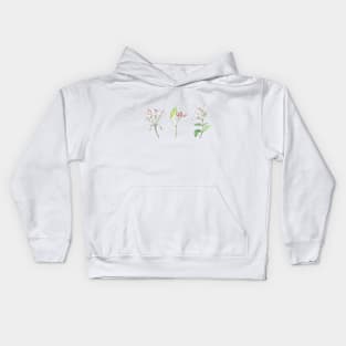 Autumn Flowers Kids Hoodie